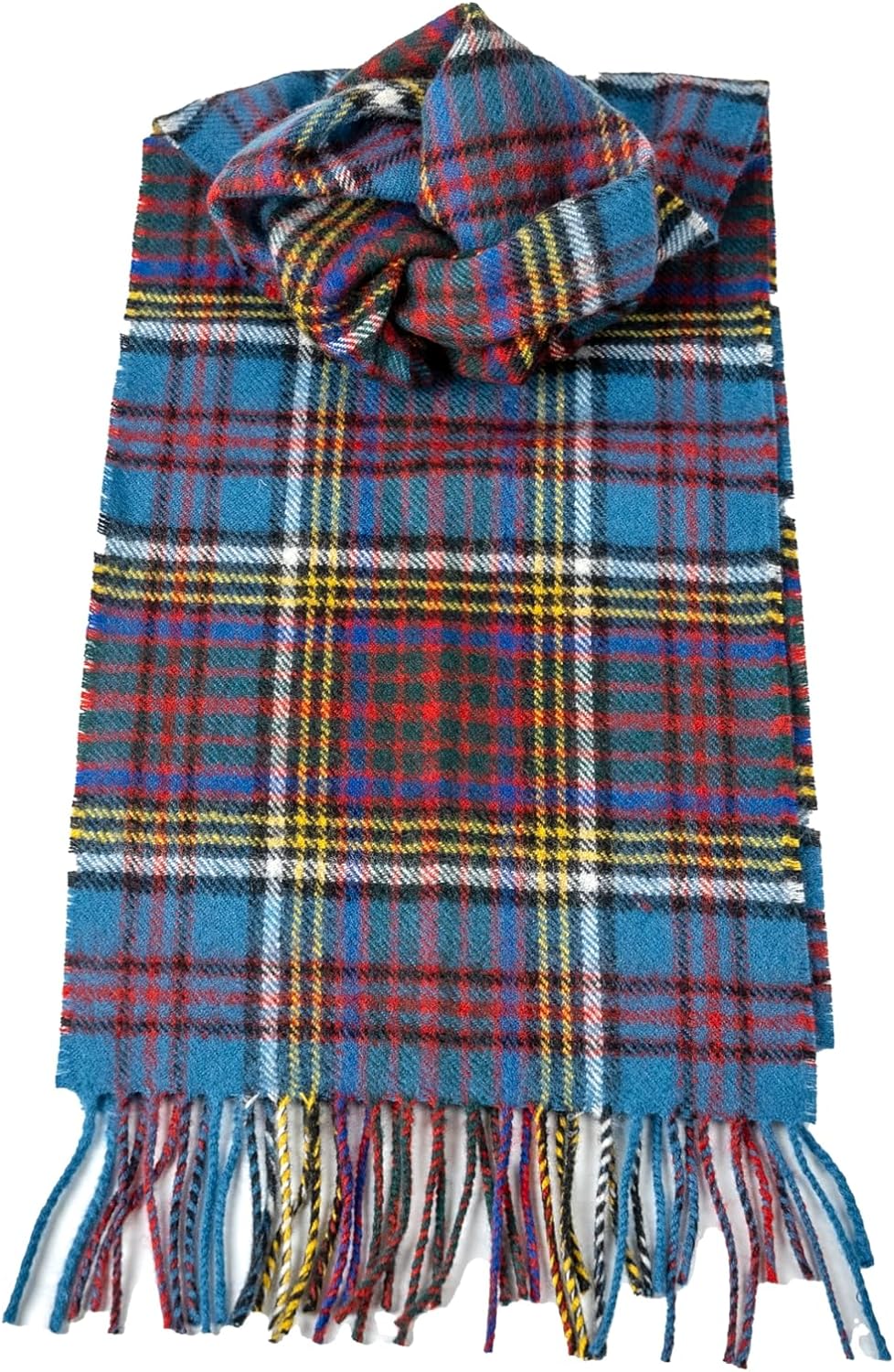 Briomhar Tartan Plaid Scottish Scarf - 100% Lambswool Made in Scotland for Men or Women - Image 2